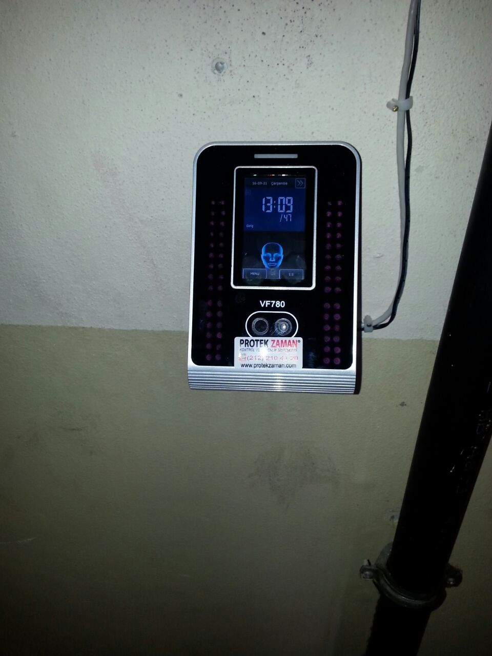 VF 780-ID Yüz Tanıma Cihazı Montaj Görüntüleri